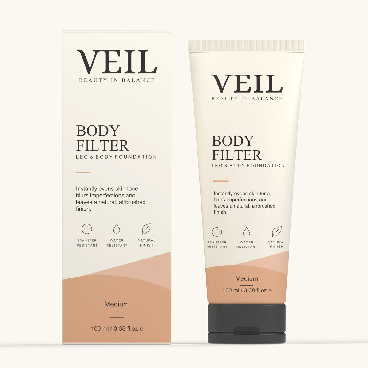 VEIL™ Body Filter - Jevnere Hud På Sekunder